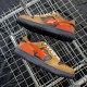 A Bathing Ape Sk8 Low Brown Orange Black Women Men Shoes