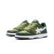 A Bathing Ape Sk8 Low Green Army Green White Women Men Shoes