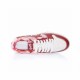 A Bathing Ape Sk8 Low Red White Women Men Shoes