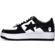 A Bathing Ape Low Black White Women Men Shoes