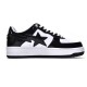 A Bathing Ape Low Black White Women Men Shoes