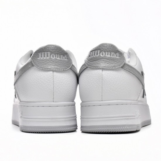 A Bathing Ape Low White Grey Silvery Women Men Shoes