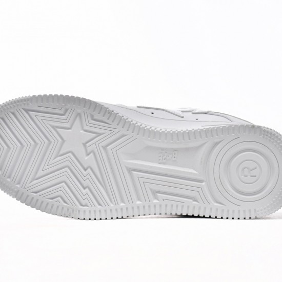 A Bathing Ape Low White Women Men Shoes