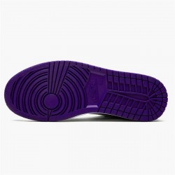 Air Jordan 1 Low Court Purple 553558 125 WhiteBlack Court Purple AJ1