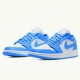 Air Jordan 1 Low UNC University BlueWhite AO9944 441 AJ1 Shoes