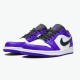 Air Jordan 1 Retro Low Court Purple 553558 500 Court PurpleBlack White AJ1