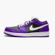 Air Jordan 1 Retro Low Court Purple 553558 501 Court PurpleWhite Black AJ1