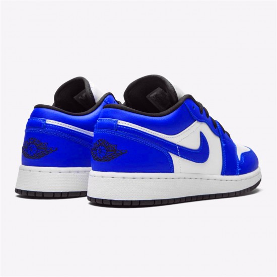 Air Jordan 1 Retro Low Game Royal 553560 124 WhiteGame Royal Black AJ1