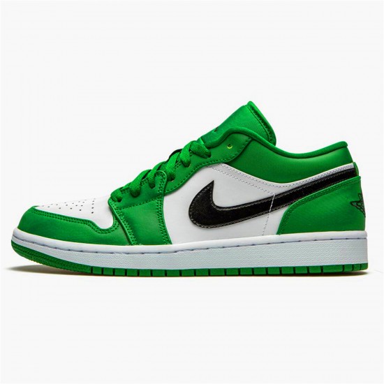 Air Jordan 1 Retro Low Pine Green 553558 301 Pine GreenBlack White AJ1