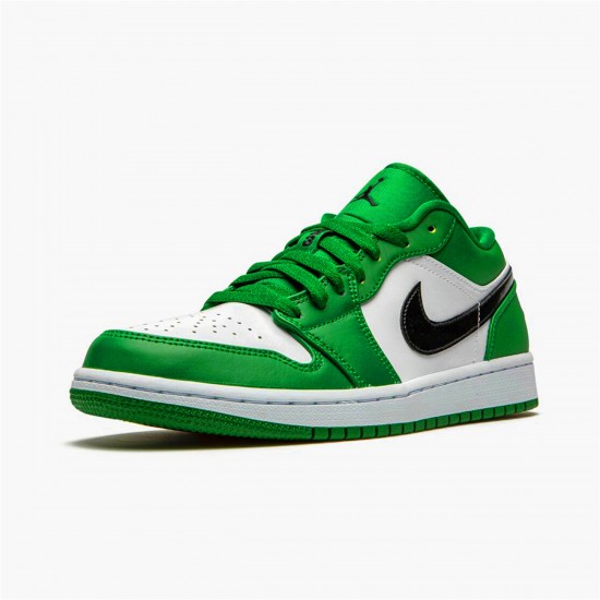 Air Jordan 1 Retro Low Pine Green 553558 301 Pine GreenBlack White AJ1