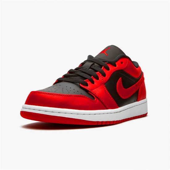 Air Jordan 1 Retro Low Reverse Bred 553558 606 Gym RedBlack Gym Red White AJ1