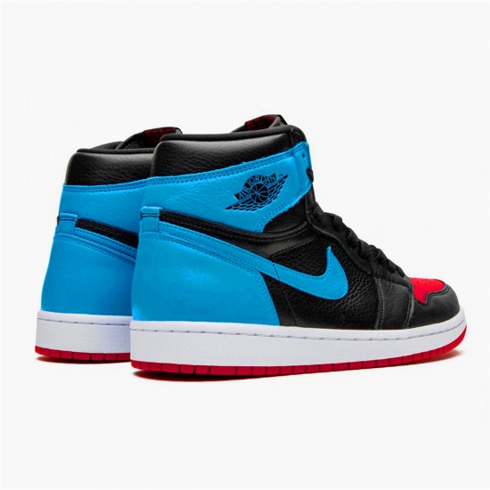 Air Jordan 1 High OG UNC To Chicago BlackDark Powder BlueGym Red CD0461 046 AJ1 Shoes