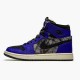 Air Jordan 1 High Zoom Air CMFT Bayou Boys DC2133 500 Court PurpleBlack Electric Green