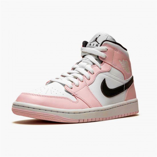 Air Jordan 1 Mid Barely Rose BQ6472 500 For Sale