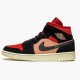 Air Jordan 1 Mid Canyon Rust BQ6472 202 Particle Beige Black AJ1