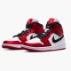 Air Jordan 1 Mid Chicago 2020 WhiteGym Red Black 554724 173 AJ1 Shoes