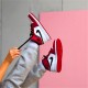 Air Jordan 1 Mid Chicago 2020 WhiteGym Red Black 554724 173 AJ1 Shoes