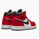 Air Jordan 1 Mid Chicago Black Toe BlackGym Red White 554724 069 AF1 Shoes