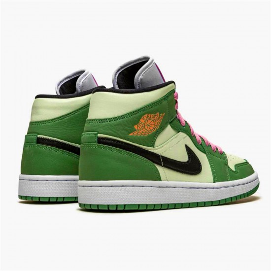 Air Jordan 1 Mid SE Dutch Green CZ0774 300 AJ1 Shoes