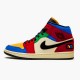 Air Jordan 1 Mid SE Fearless Blue the Great MulticolorMulticolor CU2805 100 AJ1