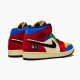 Air Jordan 1 Mid SE Fearless Blue the Great MulticolorMulticolor CU2805 100 AJ1