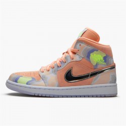 Air Jordan 1 Mid SE P(Her)spectate Washed CoralChrome CW6008 600 AJ1 Shoes