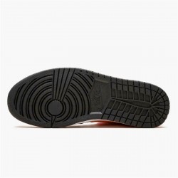 Air Jordan 1 Mid Shattered Backboard BlackWhite Starfish 554724 058 AJ1 Shoes