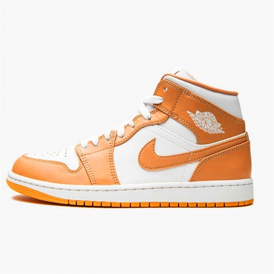 Air Jordan 1 Mid Tan Gum AJ1 Shoes 554724 271