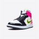 Air Jordan 1 Mid White Black Cyber Pink CZ9834 100 AJ1 Shoes