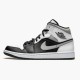 Air Jordan 1 Mid White Shadow BlackWhite Lt Smoke Grey 554724 073 AJ1