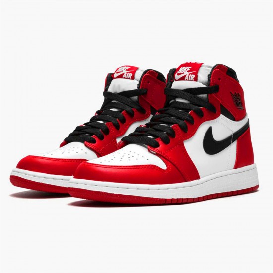 Air Jordan 1 Retro Chicago WhiteBlack Varsity Red 575441 101 AJ1