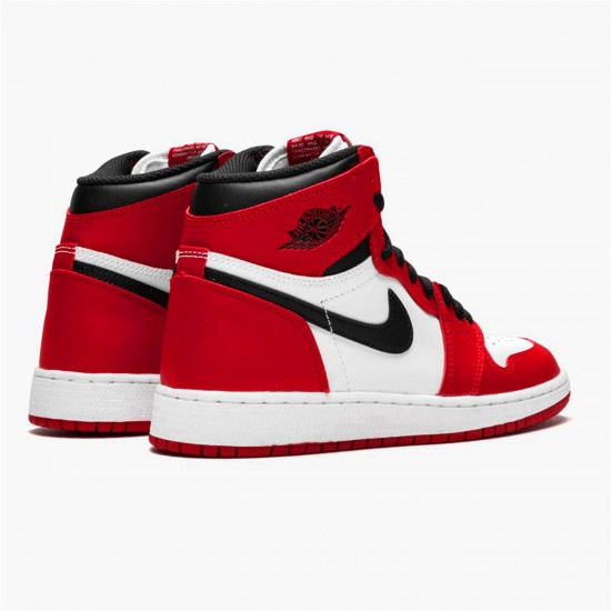 Air Jordan 1 Retro Chicago WhiteBlack Varsity Red 575441 101 AJ1