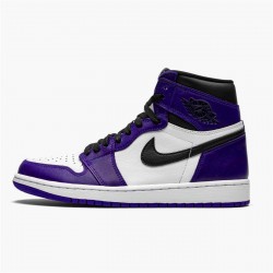 Air Jordan 1 Retro High OG Court Purple 555088 500 AJ1 Shoes