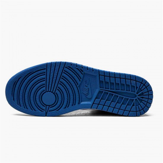 Air Jordan 1 Retro High OG Dark Marina Blue Women And Men AJ1 Shoes 555088 404