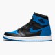 Air Jordan 1 Retro High OG Royal BlackRoyal White 555088 007 AJ1 Shoes