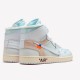 Air Jordan 1 Retro High Off White White Mens AJ1 Shoes AQ0818 100 White