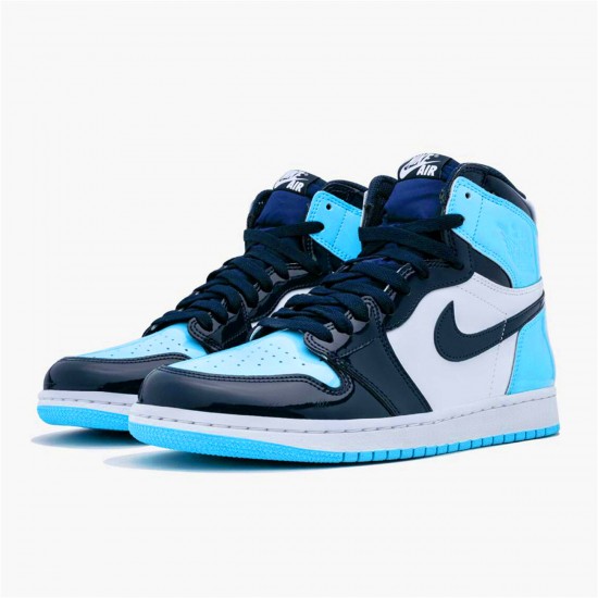 Air Jordan 1 Retro High Og Blue Chill ObsidianBlue Chill White CD0461 401 AJ1 Shoes