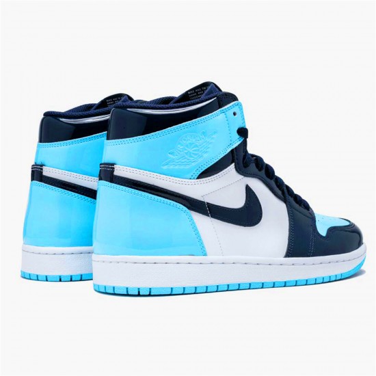 Air Jordan 1 Retro High Og Blue Chill ObsidianBlue Chill White CD0461 401 AJ1 Shoes