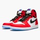 Air Jordan 1 Retro High Spider Man Origin Story Gym RedBlack White Photo Blue 555088 602 Mens AJ1