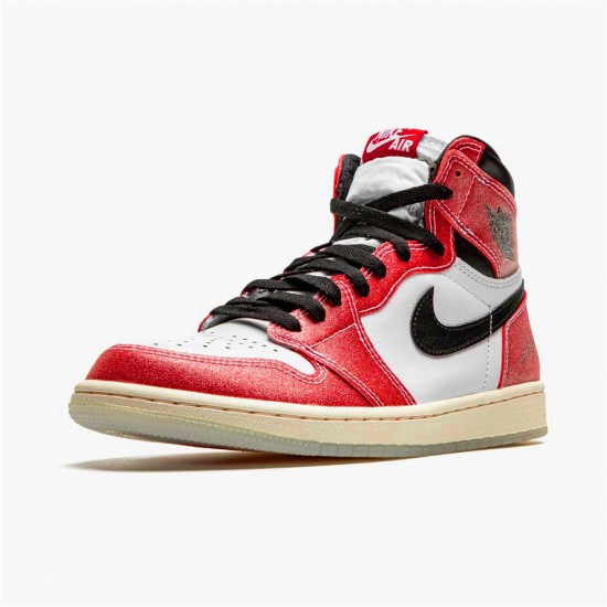 Air Jordan 1 Retro High Trophy Room Chicago DA2728 100 White Varsity Red Sail Black AJ1