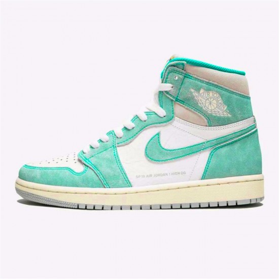 Air Jordan 1 Retro High Turbo Green Turbo GreenSail White 555088 311