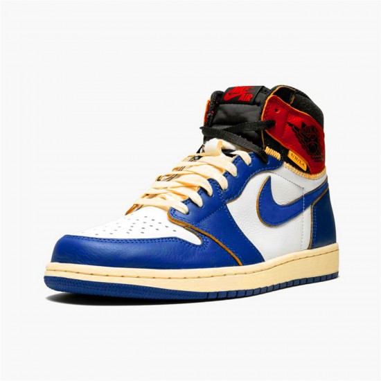 Air Jordan 1 Retro High Union Los Angeles Storm Blue WhiteStormblue Varsity Red BV1300 146 Mens AJ1