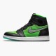 Air Jordan 1 Retro High Zoom Zen Green AJ1 Shoes CK6637 002 BlackBlack Tomatillo Rage Gre