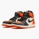 Air Jordan 1 Retro Shattered Backboard BlackStarfish Sail 555088 005 Mens AJ1