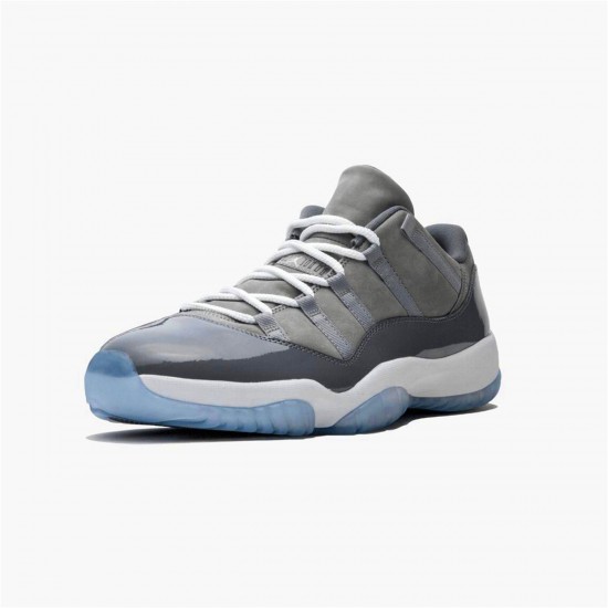 Air Jordan 11 Low Cool Grey Mens 528895 003 Medium GreyWhite Gunsmoke AJ11 Black