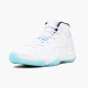 Air Jordan 11 Retro Legend Blue 2014 Mens 378037 117 WhiteLegend Blue AJ11 Black