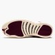 Air Jordan 12 Retro Bordeaux Mens AJ12 130690 617 BordeauxSail Metallic Silver