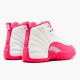 Air Jordan 12 Retro Dynamic Pink AJ12 510815 109 WhiteVivid Pink Mtllc Silver