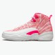 Air Jordan 12 Retro GS Arctic Pink 510815 101 White Arctic Punch Hyper Pink AJ12