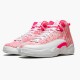 Air Jordan 12 Retro GS Arctic Pink 510815 101 White Arctic Punch Hyper Pink AJ12